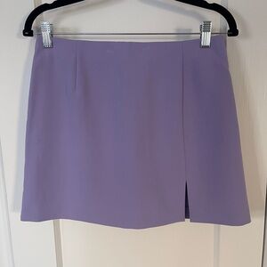 Uniqlo Lavender Mini Skirt